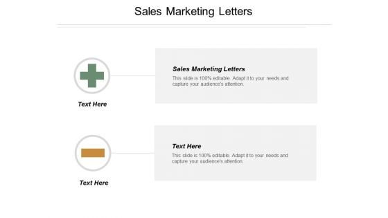 Sales Marketing Letters Ppt Powerpoint Presentation Icon Example Cpb