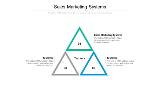 Sales Marketing Systems Ppt PowerPoint Presentation Outline Graphics Pictures Cpb