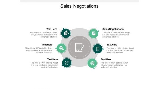 Sales Negotiations Ppt PowerPoint Presentation Gallery Sample Cpb