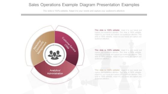 Sales Operations Example Diagram Presentation Examples