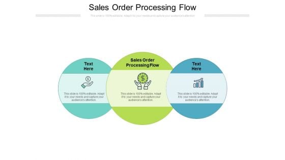 Sales Order Processing Flow Ppt PowerPoint Presentation Portfolio Model Cpb