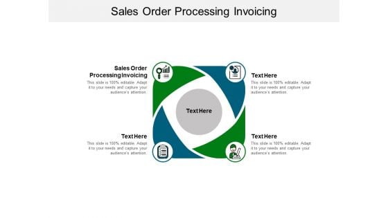 Sales Order Processing Invoicing Ppt PowerPoint Presentation Styles Gallery Cpb Pdf