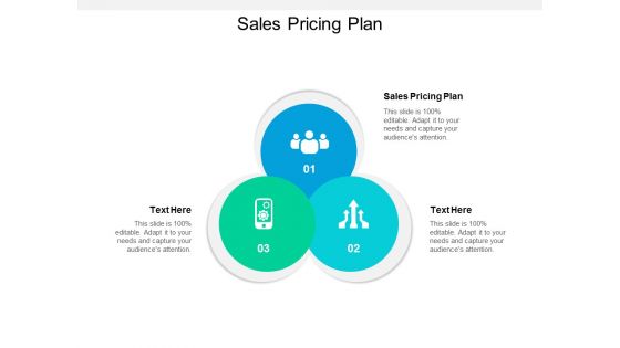 Sales Pricing Plan Ppt PowerPoint Presentation File Ideas Cpb