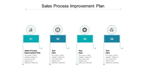 Sales Process Improvement Plan Ppt PowerPoint Presentation Model Mockup Cpb