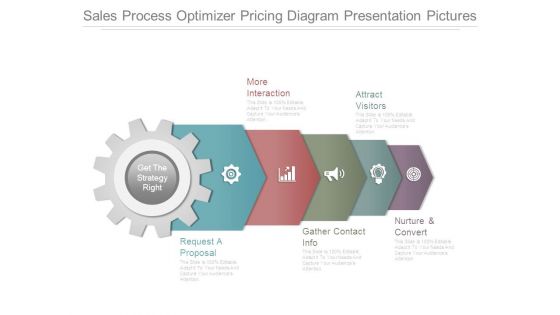 Sales Process Optimizer Pricing Diagram Presentation Pictures