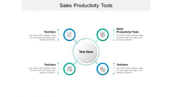 Sales Productivity Tools Ppt PowerPoint Presentation Icon Images Cpb