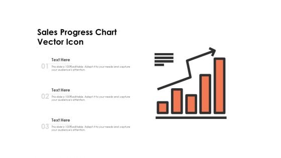 Sales Progress Chart Vector Icon Ppt Powerpoint Presentation Slides Graphics Pdf