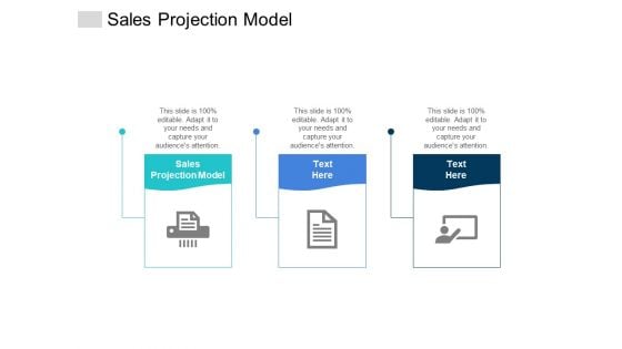 Sales Projection Model Ppt PowerPoint Presentation Gallery Display Cpb