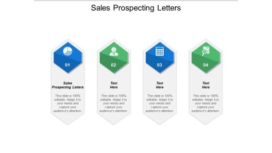 Sales Prospecting Letters Ppt PowerPoint Presentation Show Infographic Template Cpb