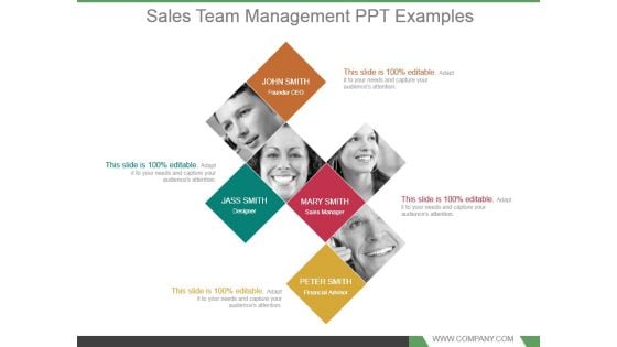 Sales Team Management Powerpoint Templates Download