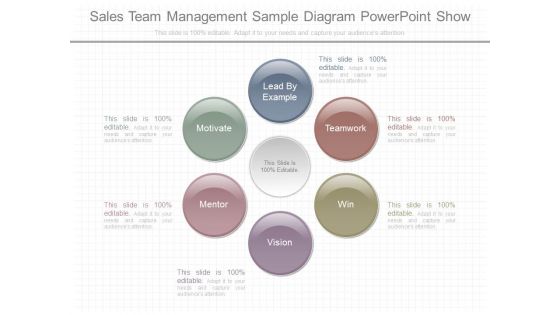 Sales Team Management Sample Diagram Powerpoint Show