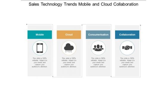 Sales Technology Trends Mobile And Cloud Collaboration Ppt Powerpoint Presentation Summary Deck