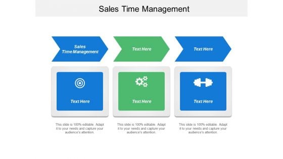Sales Time Management Ppt PowerPoint Presentation Visual Aids Infographic Template Cpb