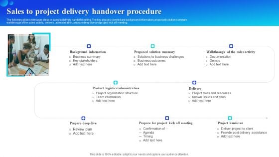 Sales To Project Delivery Handover Procedure Rules PDF