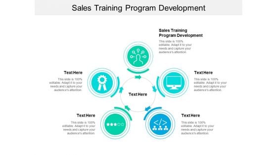 Sales Training Program Development Ppt PowerPoint Presentation Pictures Rules Cpb