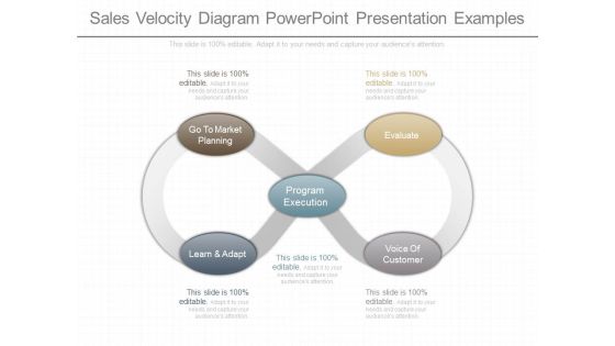 Sales Velocity Diagram Powerpoint Presentation Examples