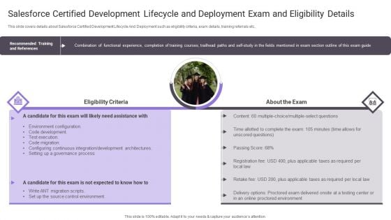 Salesforce Certified Development Lifecycle And Deployment Exam And Eligibility Details Ideas PDF