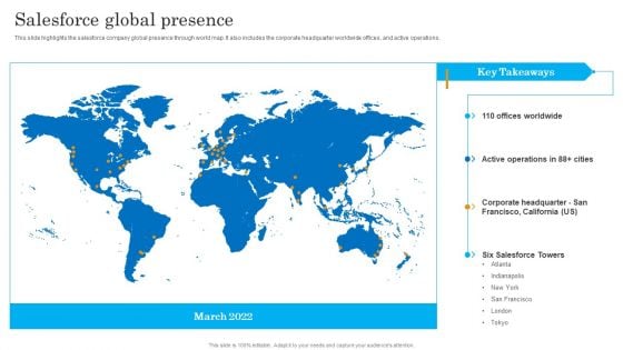 Salesforce Global Presence Salesforce Business Profile Icons PDF Salesforce Global Presence Salesforce Business Profile Icons PDF