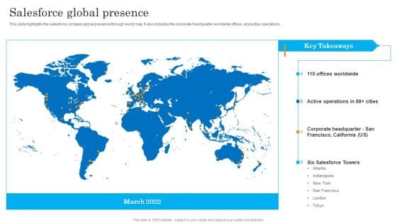 Salesforce Global Presence Salesforce Business Profile Icons PDF