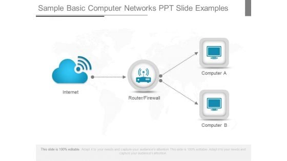 Sample Basic Computer Networks Ppt Slide Examples