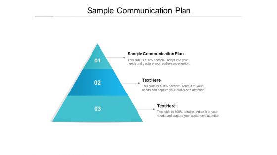 Sample Communication Plan Ppt PowerPoint Presentation Layouts Portrait Cpb