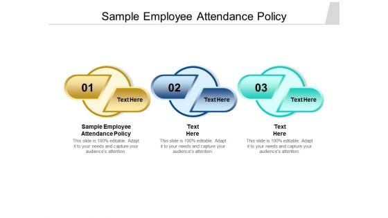 Sample Employee Attendance Policy Ppt PowerPoint Presentation Portfolio Slides Cpb Pdf