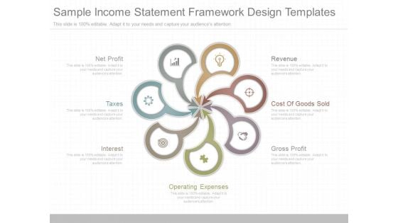 Sample Income Statement Framework Design Templates