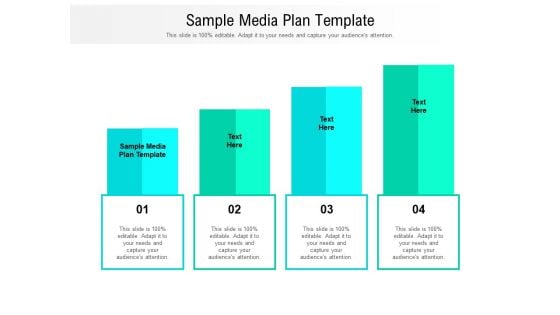 Sample Media Plan Template Ppt PowerPoint Presentation Summary Objects Cpb Pdf