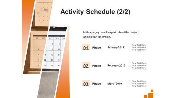 Sample Of Business Plan Activity Schedule Timeframe Ppt PowerPoint Presentation Slides Show PDF