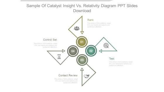 Sample Of Catalyst Insight Vs Relativity Diagram Ppt Slides Download Sample Of Catalyst Insight Vs Relativity Diagram Ppt Slides Download