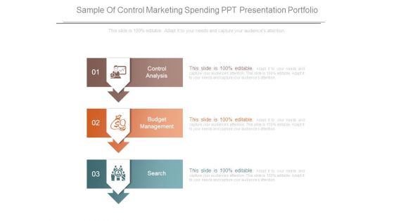 Sample Of Control Marketing Spending Ppt Presentation Portfolio