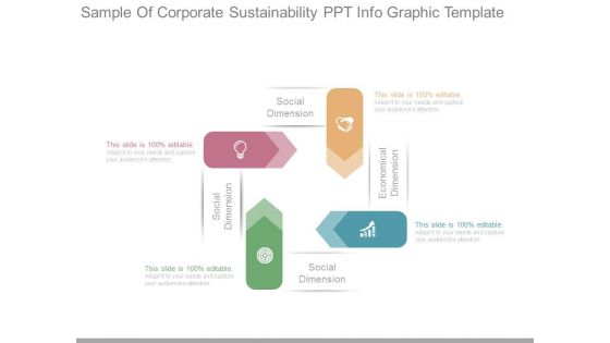 Sample Of Corporate Sustainability Ppt Info Graphic Template