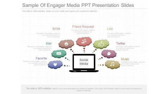 Sample Of Engager Media Ppt Presentation Slides