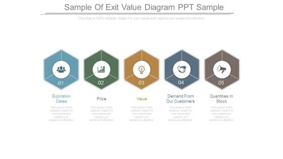 Sample Of Exit Value Diagram Ppt Sample Sample Of Exit Value Diagram Ppt Sample