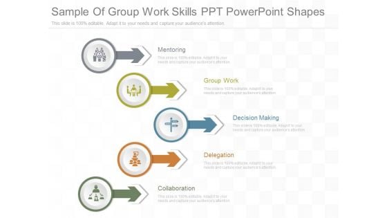 Sample Of Group Work Skills Ppt Powerpoint Shapes