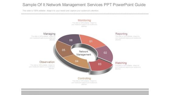 Sample Of It Network Management Services Ppt Powerpoint Guide