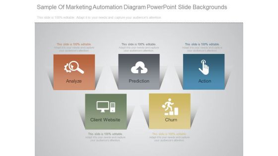 Sample Of Marketing Automation Diagram Powerpoint Slide Backgrounds