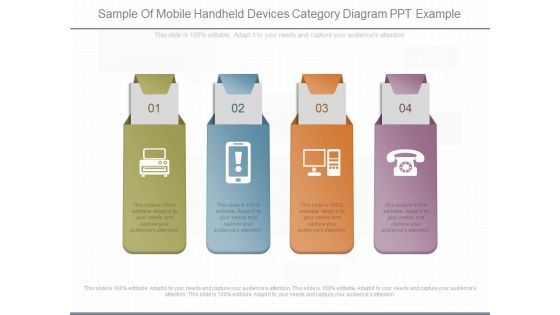 Sample Of Mobile Handheld Devices Category Diagram Ppt Example