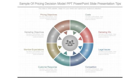 Sample Of Pricing Decision Model Ppt Powerpoint Slide Presentation Tips