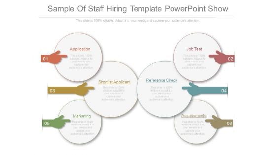 Sample Of Staff Hiring Template Powerpoint Show