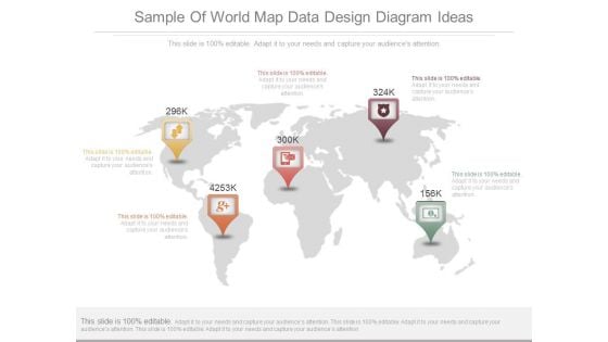 Sample Of World Map Data Design Diagram Ideas