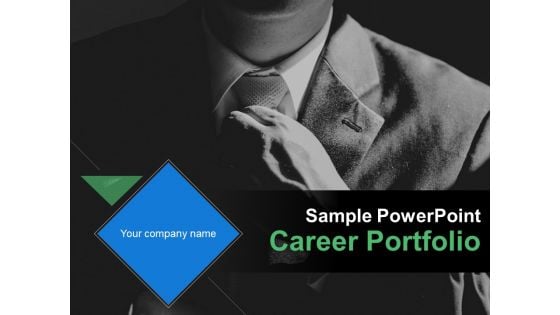 Sample PowerPoint Career Portfolio Ppt PowerPoint Presentation Complete Deck With Slides