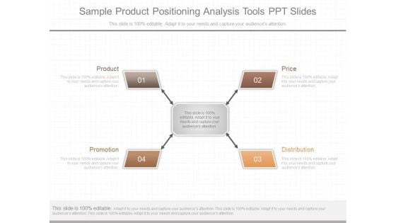 Sample Product Positioning Analysis Tools Ppt Slides