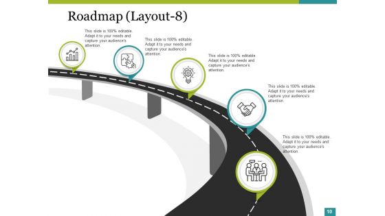Sample Product Roadmap Ppt Ppt PowerPoint Presentation Complete Deck With Slides