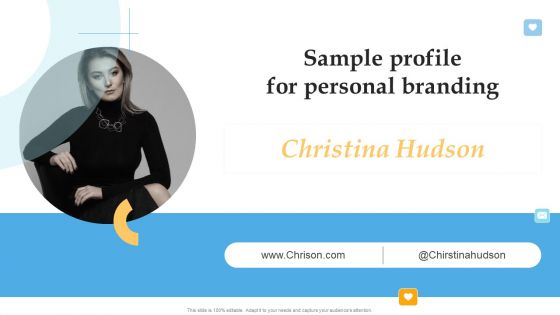 Sample Profile For Personal Branding Comprehensive Personal Brand Building Guide For Social Media Influencers Professional PDF