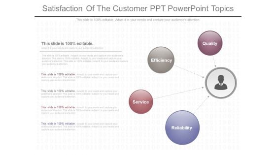 Satisfaction Of The Customer Ppt Powerpoint Topics