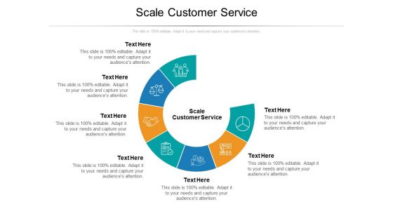 Scale Customer Service Ppt PowerPoint Presentation Outline Skills Cpb Pdf