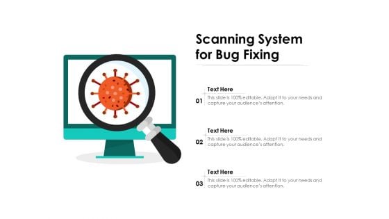 Scanning System For Bug Fixing Ppt PowerPoint Presentation File Smartart PDF