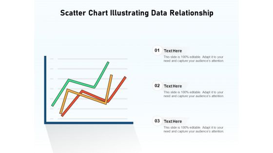 Scatter Chart Illustrating Data Relationship Ppt PowerPoint Presentation Microsoft PDF