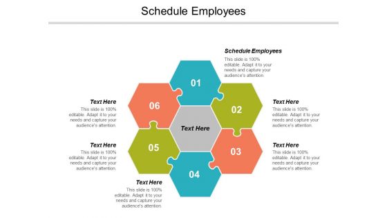 Schedule Employees Ppt Powerpoint Presentation Infographics Master Slide Cpb